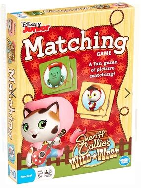 Matching Game - Sheriff Callie's Wild West by Disney 28 pairs